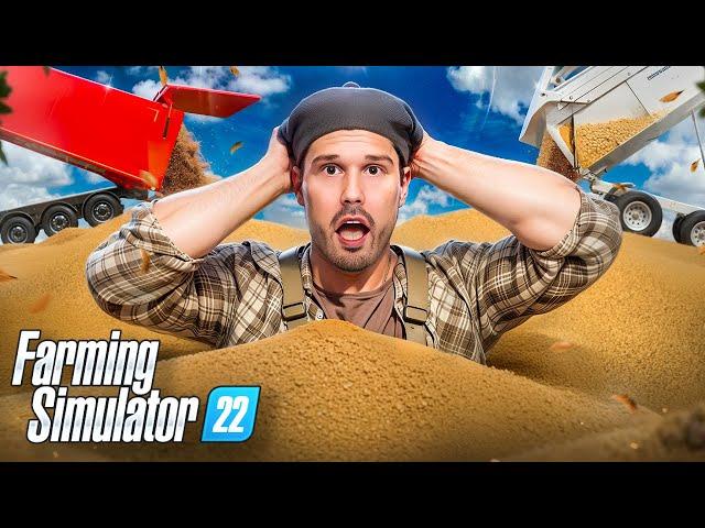 Can you harvest 1 MILLION TONS of wheat in 100 days in Farming Simulator 22?