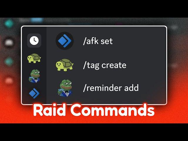 These Bot Commands can Raid your Discord Server!