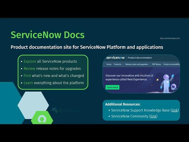 ServiceNow Docs - The Product Documentation Site