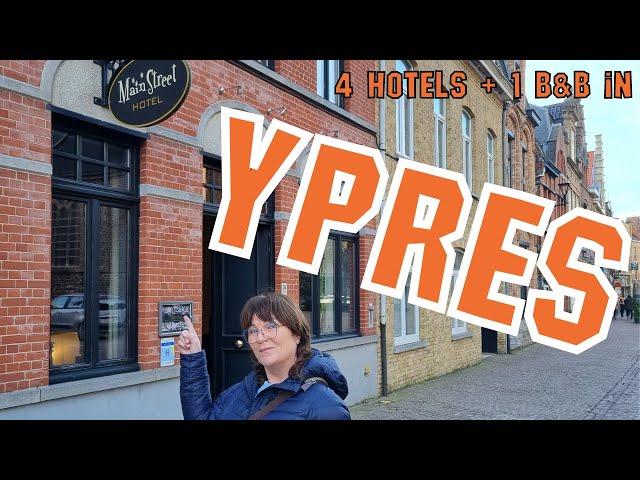 Where to stay in Ypres? 4 Hotels + 1 B&B | Flanders Fields motorcycle tour