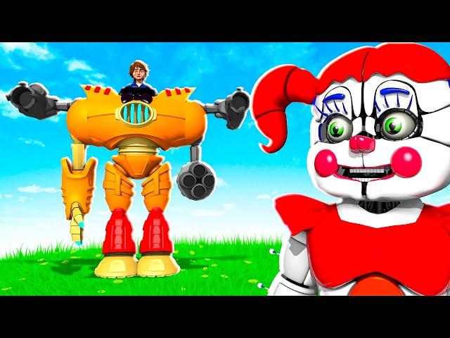 FNAF, But It's TOWER DEFENSE with Circus Baby and Gregory