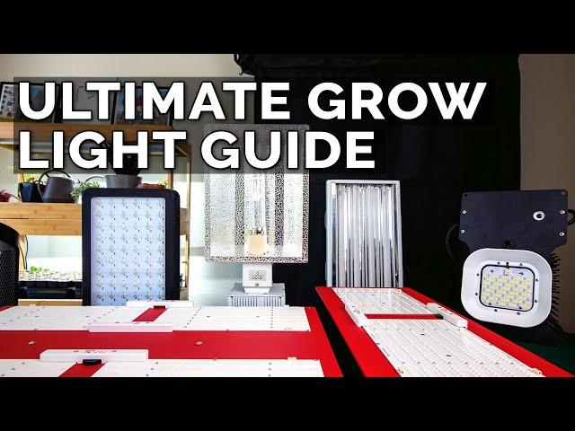 How to Choose a Grow Light: T5  Fluorescent vs. CMH vs. LED Grow Lights Explained