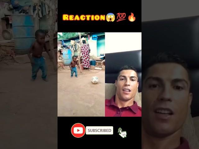 Cristiano Ronaldo Reacts  #shorts