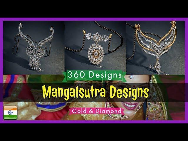 Diamond Mangalsutra Necklace Designs With Price #DGEXP