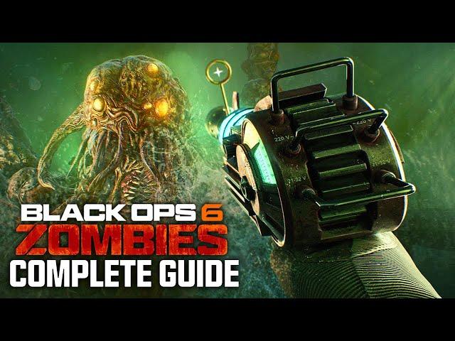 BLACK OPS 6 ZOMBIES TERMINUS EASTER EGG GUIDE! (COMPLETE BO6 ZOMBIES EASTER EGG WALKTHROUGH)