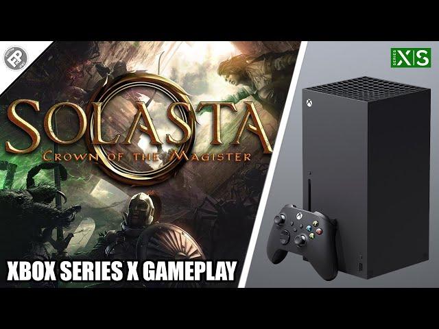 Solasta: Crown of the Magister | Xbox Series X Gameplay (Loading/Res/FPS)