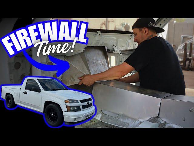 Sheetmetal is NOT EASY! Firewall time in the LS Swapped Colorado!