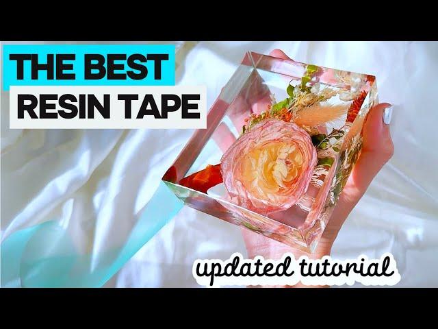 The Best Resin Tape I've Ever Used | Taping Resin for Top Coating Quick Update