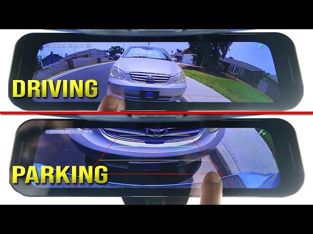 RYDEEN V90 Mirror Dash Cam Camera Upgrade!