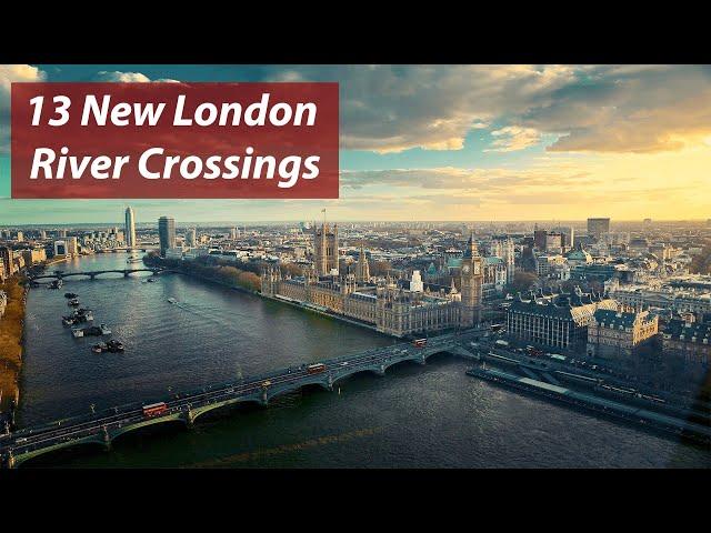 London's 13 New River Crossings | Connecting a Capital