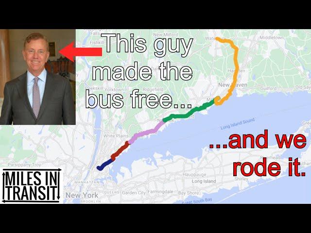 You Can Ride Buses From NYC To Connecticut For Free