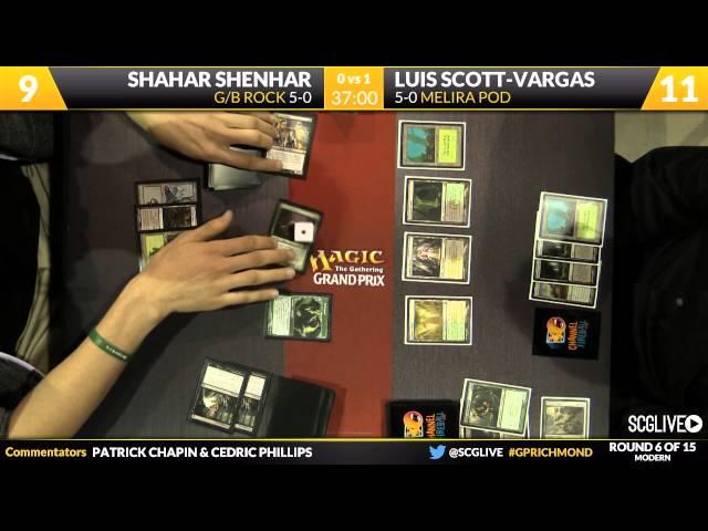 GPRichmond - Round 6 - Shahar Shenhar vs Luis Scott-Vargas