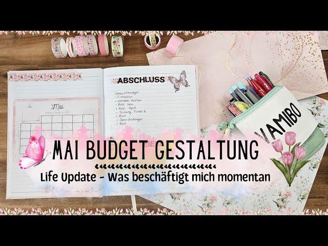 Mai Budget Gestaltung  Life Update   Geld Sparen mit der Umschlagmethode