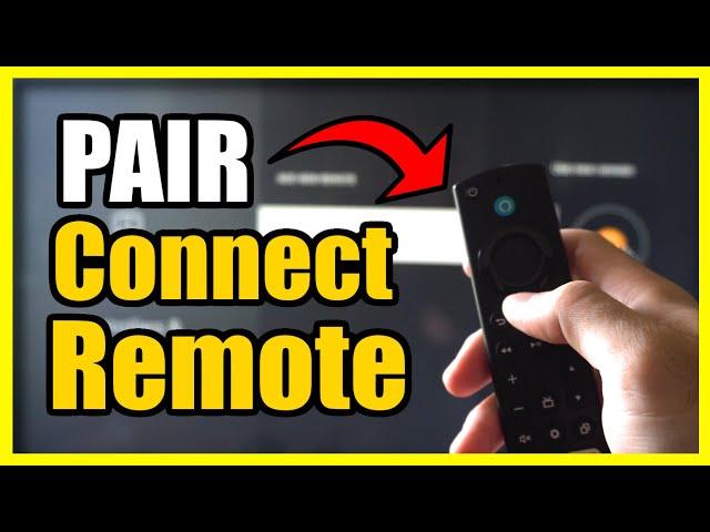 How to Pair & Connect Fire Stick Remote with TV remote (Fast Tutorial)