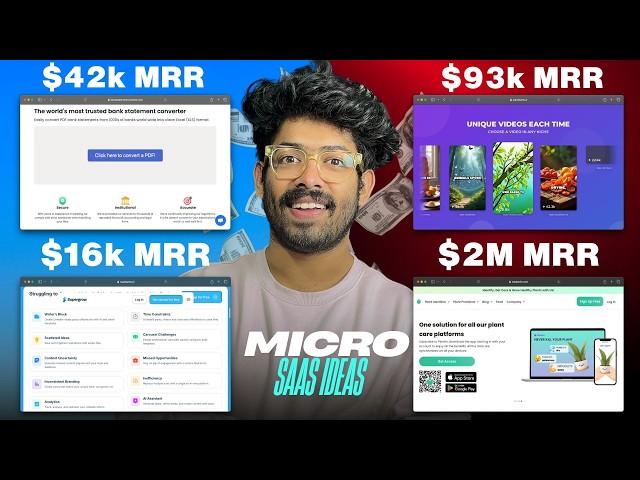 5 PROVEN Micro SaaS Ideas ($12K to $2M MRR) |  Build With AI!