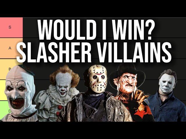 Would I Win? Slasher Killers (Tier List)