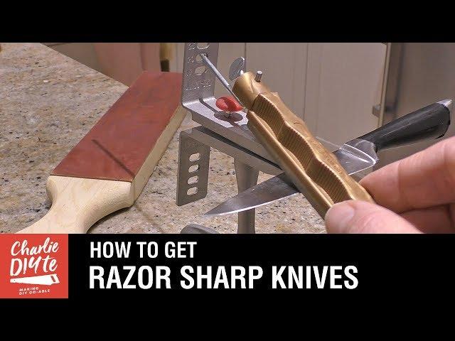 How to Sharpen Kitchen Knives