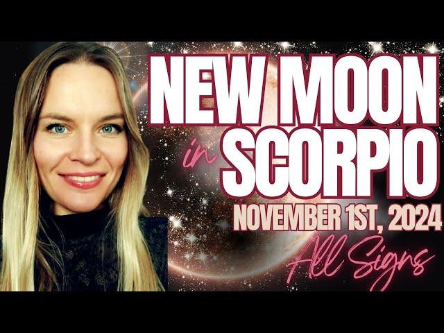  Transformative New Moon in Scorpio : A Powerful Reset for All Signs ️