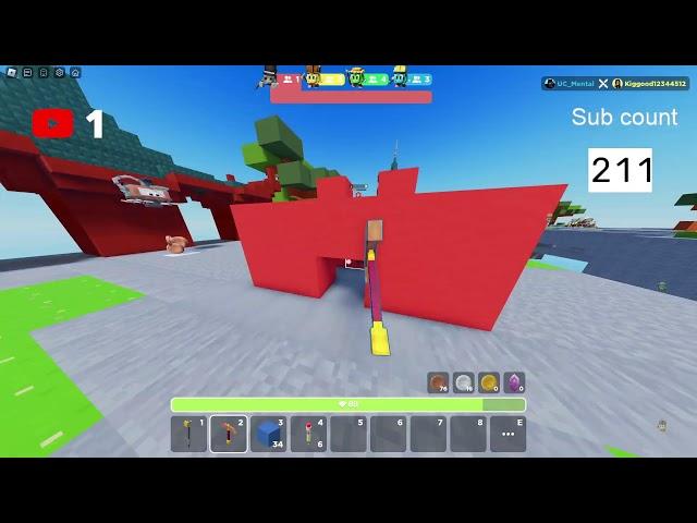 Roblox Skywars LIVE(Getting 100 Winstreak in eggwars)