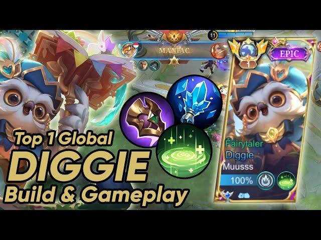 Annoying Combo!! Meta Diggie X Bruno!! | Top 1 Global Diggie Gameplay | Build and Gameplay