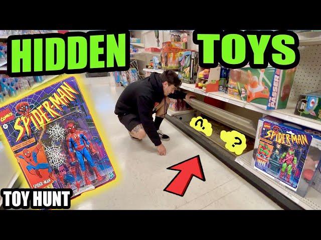 HIDDEN MARVEL LEGENDS FOUND UNDER the Target SHELF! Toy Hunting ACTION FIGURES