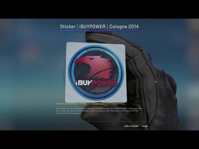 CS:GO - Sticker | ibuypower Cologne 2014