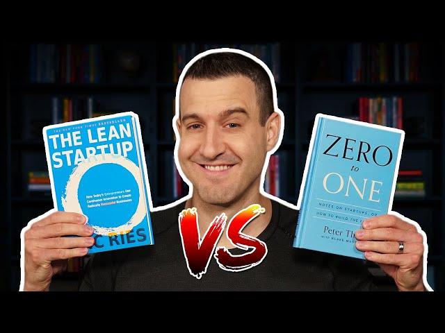 Which book is best for startups? The Lean Startup vs. Zero To One