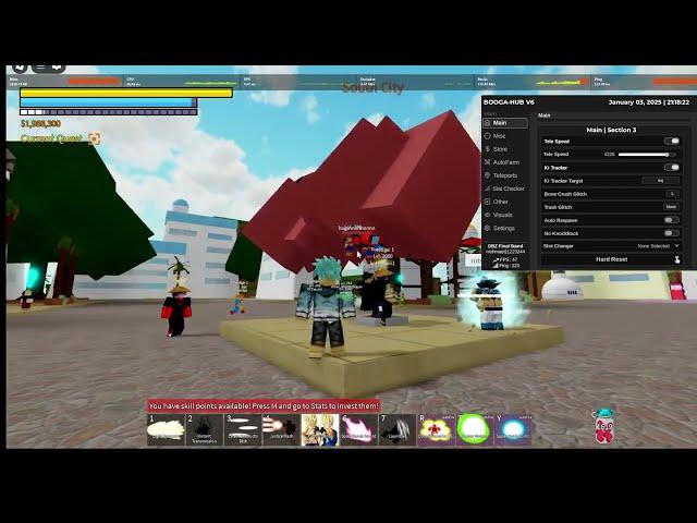 BEST FREE DBZFS HUB | AUTOQUEST & AUTOFARM | BOOGA HUB V6