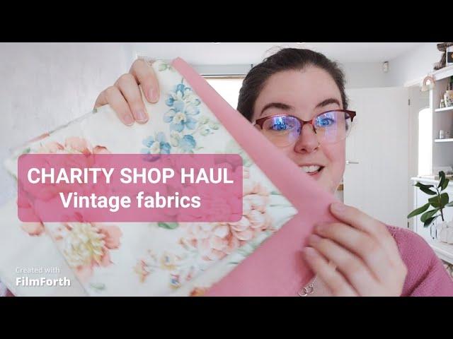 SEWING CHARITY SHOP HAUL