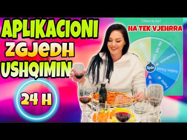 APLIKACIONI ZGJEDH CFARE DO HA | 24H | PART 1 | CHALLENGE | EJONA VLOGS