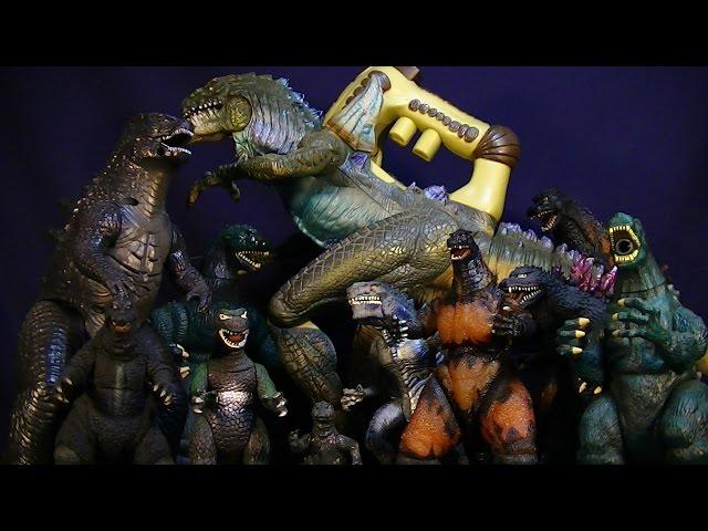 TOP 10 WORST / BAD GODZILLA TOYS - IN MY COLLECTION