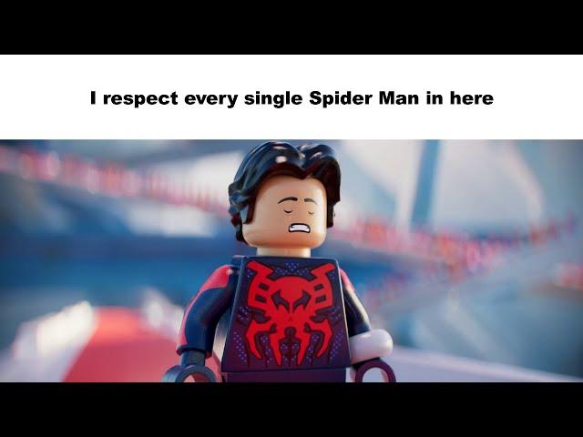 "I Respect Every Single Spider Man In Here" But In Lego