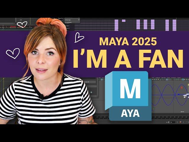 Maya Leveled up! | Autodesk Maya 2025 New Animation Features & Updates