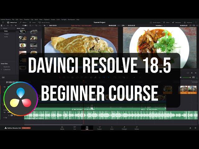 DaVinci Resolve 18.5 | The Complete Beginner's Guide