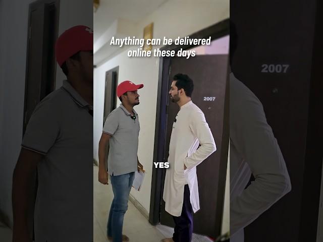 Anything Can Be Deliver Nowadays #shorts #funny