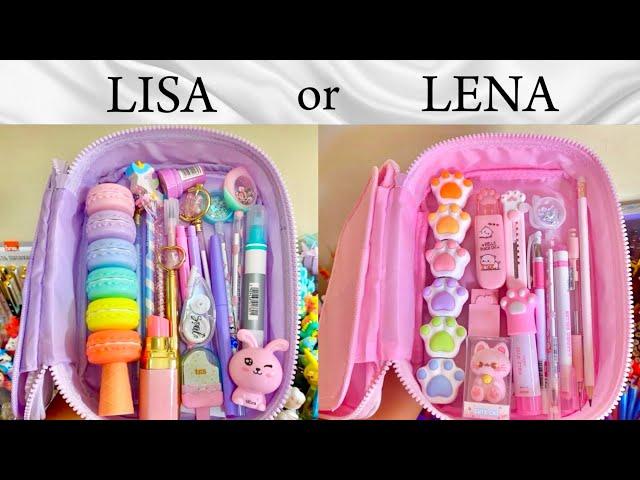 LISA OR LENA SCHOOL SUPPLIES & STATIONERY EDITION ️ #6