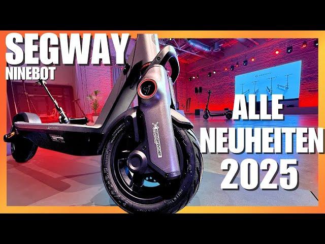 Segway Ninebot  ALLE NEUHEITEN 2025!  E3 Pro, F3 Pro, G3 Max, ZT3 Pro, GT3 D, GT3 Pro #segway