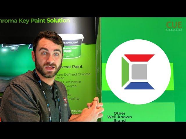 ChromaLight's Cyclorama Green Chroma Key Paint | NAB 2024