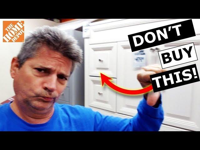 Home Depot How To Avoid Vanity Scams | How Not To Buy Vanity