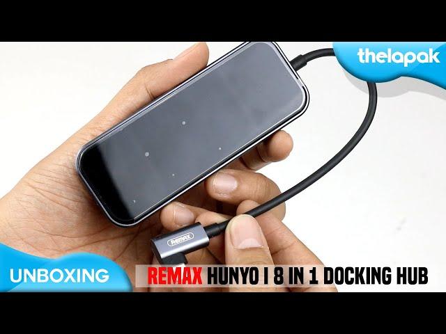 USB Type-C Hub 8 in 1 Remax Hunyo I RU-U86 - UNBOXING