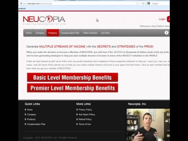 ►► What are the NEUCOPIA Products - *Basic Level Membership*