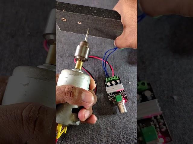 775 DC Motor Drilling With 3A PWM Speed Controller