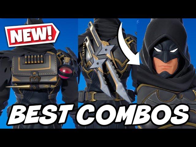 BEST COMBOS FOR *NEW* NINJA KNIGHT BATMAN SKIN! - Fortnite