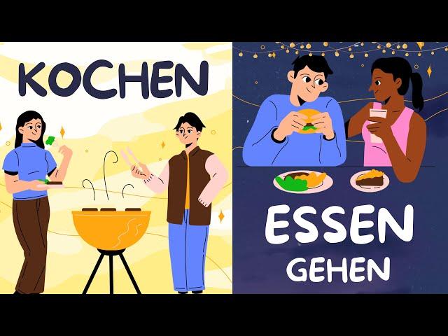 Learn German | German Podcast | Ep 35: Kochen oder essen gehen