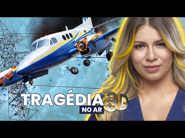 RECONSTRUÇÃO 3D DO ACIDENTE FATAL DA MARÍLIA MENDONÇA #mariliamendonça
