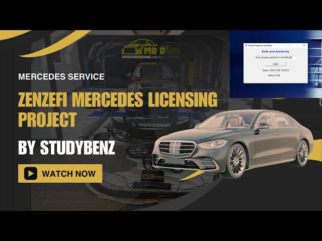 Zenzefi Mercedes Licensing project By StudyBenz