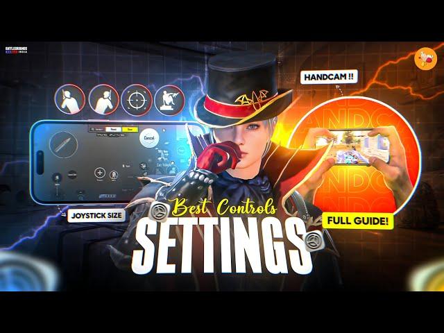 BEST 4 FINGER CONTROL SETTINGS IN BGMI2025 (Tips & Tricks) Mew2.