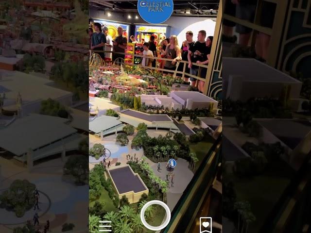 Augmented Reality at Universal Epic Preview Center! Park Entrance