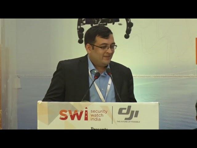 Nihar Vartak, Asteria Aerospace's co-founder, speaks at SWI DroneAcharya 2.0