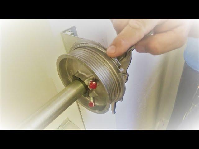 How-To Align Garage Door Cable | Torsion Cable | DIY Garage Door Repair